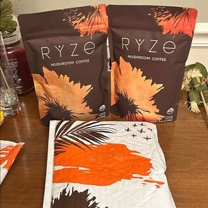 Mushroom Coffee - Brown and Orange